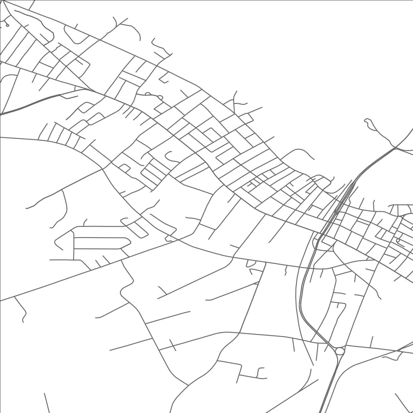 ROAD MAP OF NEWBURYPORT, MASSACHUSETTS BY MAPBAKES