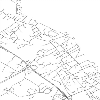 ROAD MAP OF NORTH PLYMOUTH, MASSACHUSETTS BY MAPBAKES