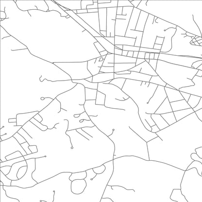 ROAD MAP OF NORTHAMPTON, MASSACHUSETTS BY MAPBAKES