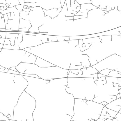 ROAD MAP OF NORTHWEST HARWICH, MASSACHUSETTS BY MAPBAKES