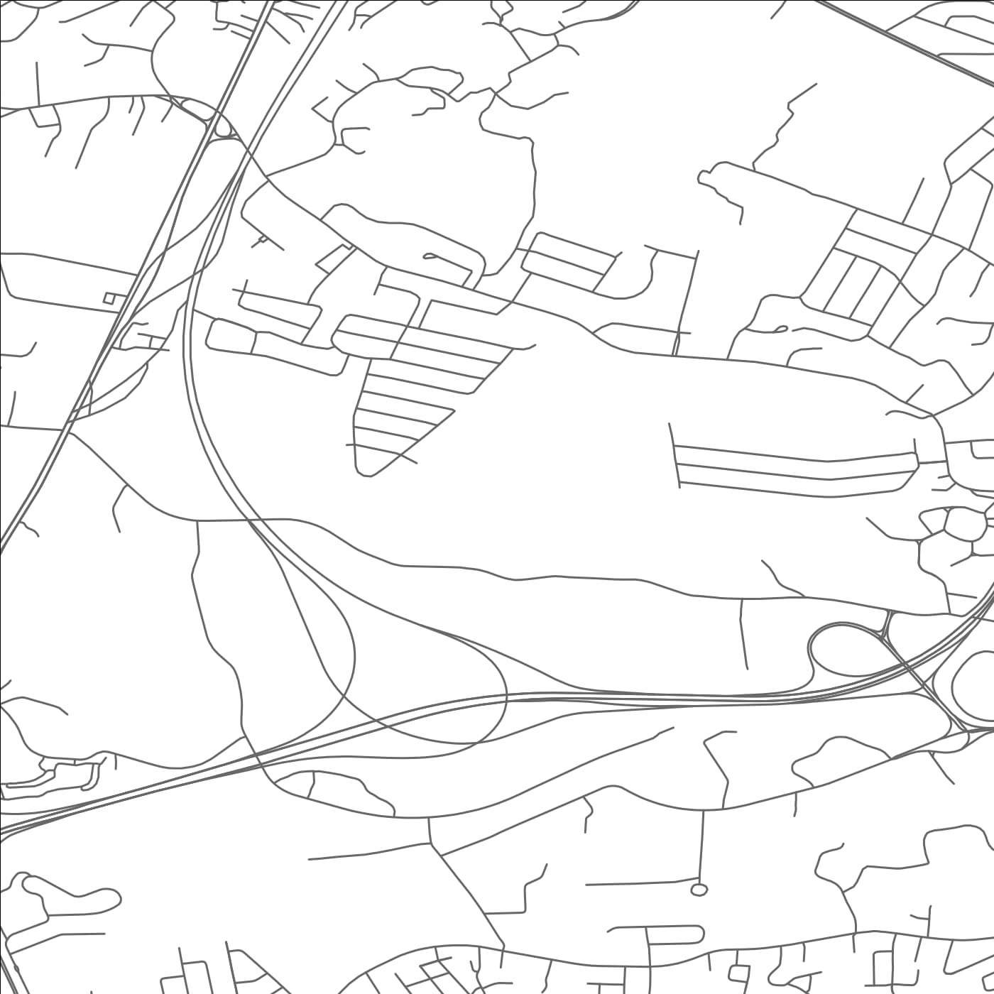 ROAD MAP OF PEABODY, MASSACHUSETTS BY MAPBAKES