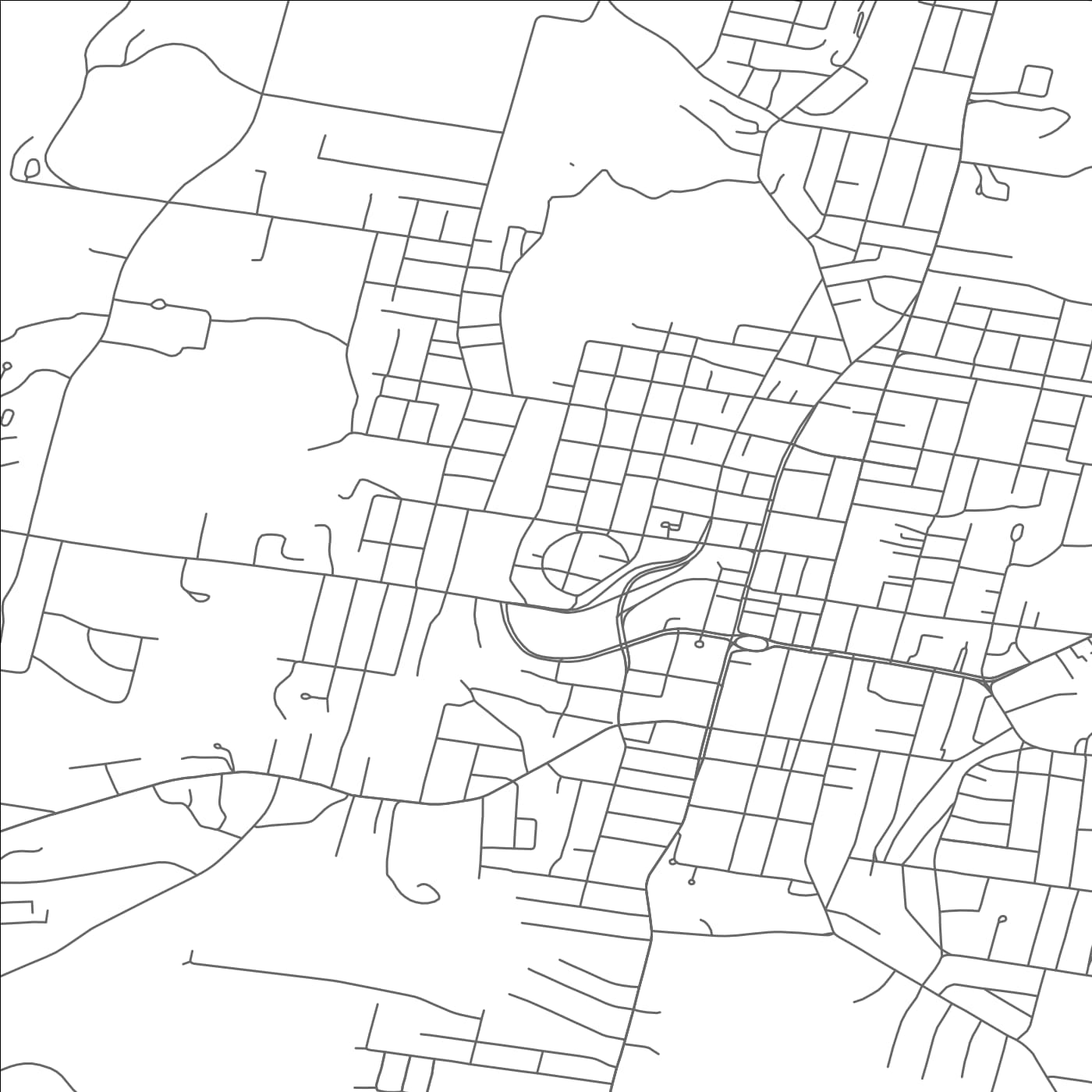 ROAD MAP OF PITTSFIELD, MASSACHUSETTS BY MAPBAKES