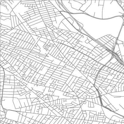 ROAD MAP OF SOMERVILLE, MASSACHUSETTS BY MAPBAKES