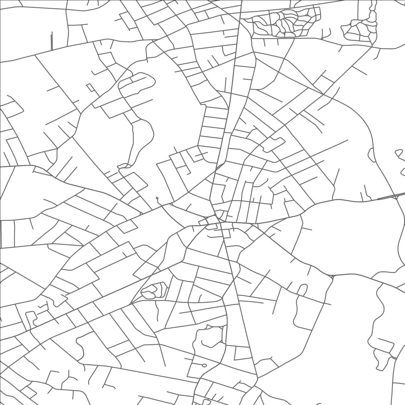 ROAD MAP OF TAUNTON, MASSACHUSETTS BY MAPBAKES