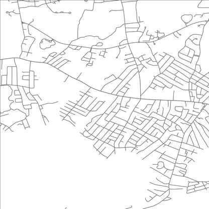 ROAD MAP OF WEST YARMOUTH, MASSACHUSETTS BY MAPBAKES