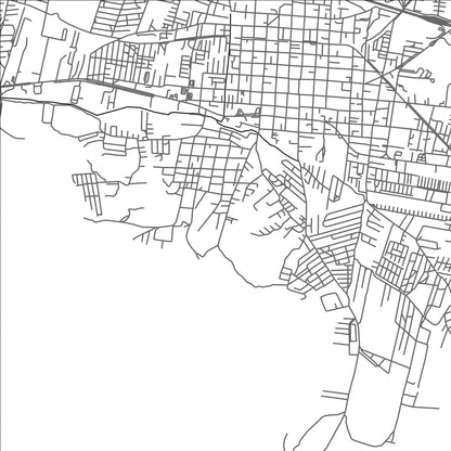 ROAD MAP OF AMOZOC, MEXICO BY MAPBAKES