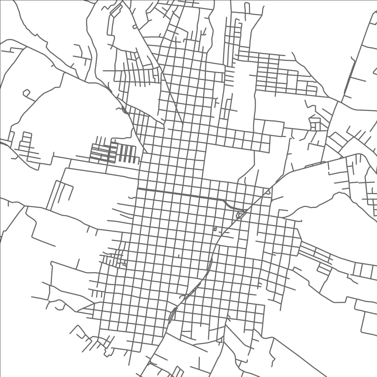 ROAD MAP OF BERRIOZABAL, MEXICO BY MAPBAKES