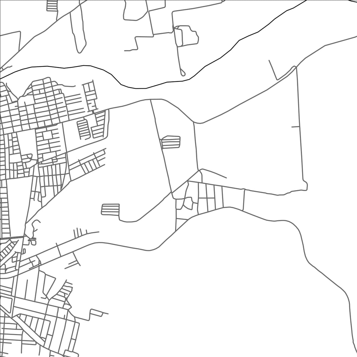 ROAD MAP OF CORTAZAR, MEXICO BY MAPBAKES