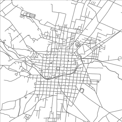 ROAD MAP OF LIBRES, MEXICO BY MAPBAKES