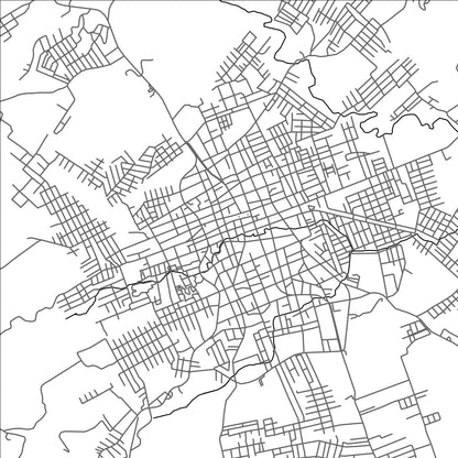 ROAD MAP OF OCOSINGO, MEXICO BY MAPBAKES