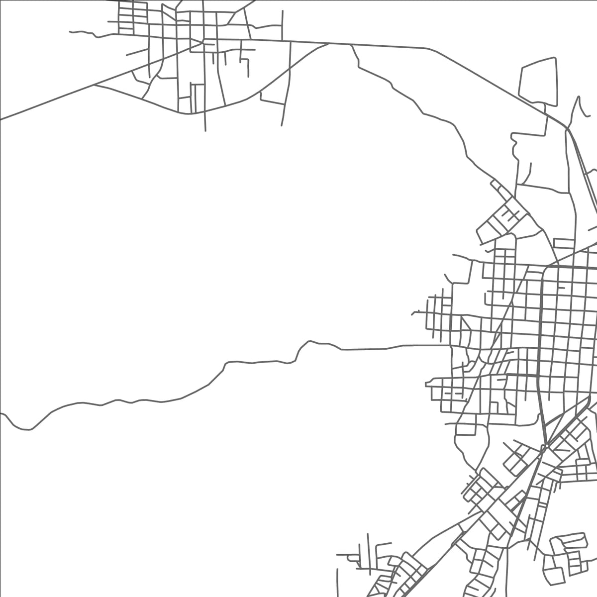 ROAD MAP OF PARACHO DE VERDUZCO, MEXICO BY MAPBAKES
