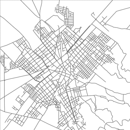 ROAD MAP OF PEROTE, MEXICO BY MAPBAKES