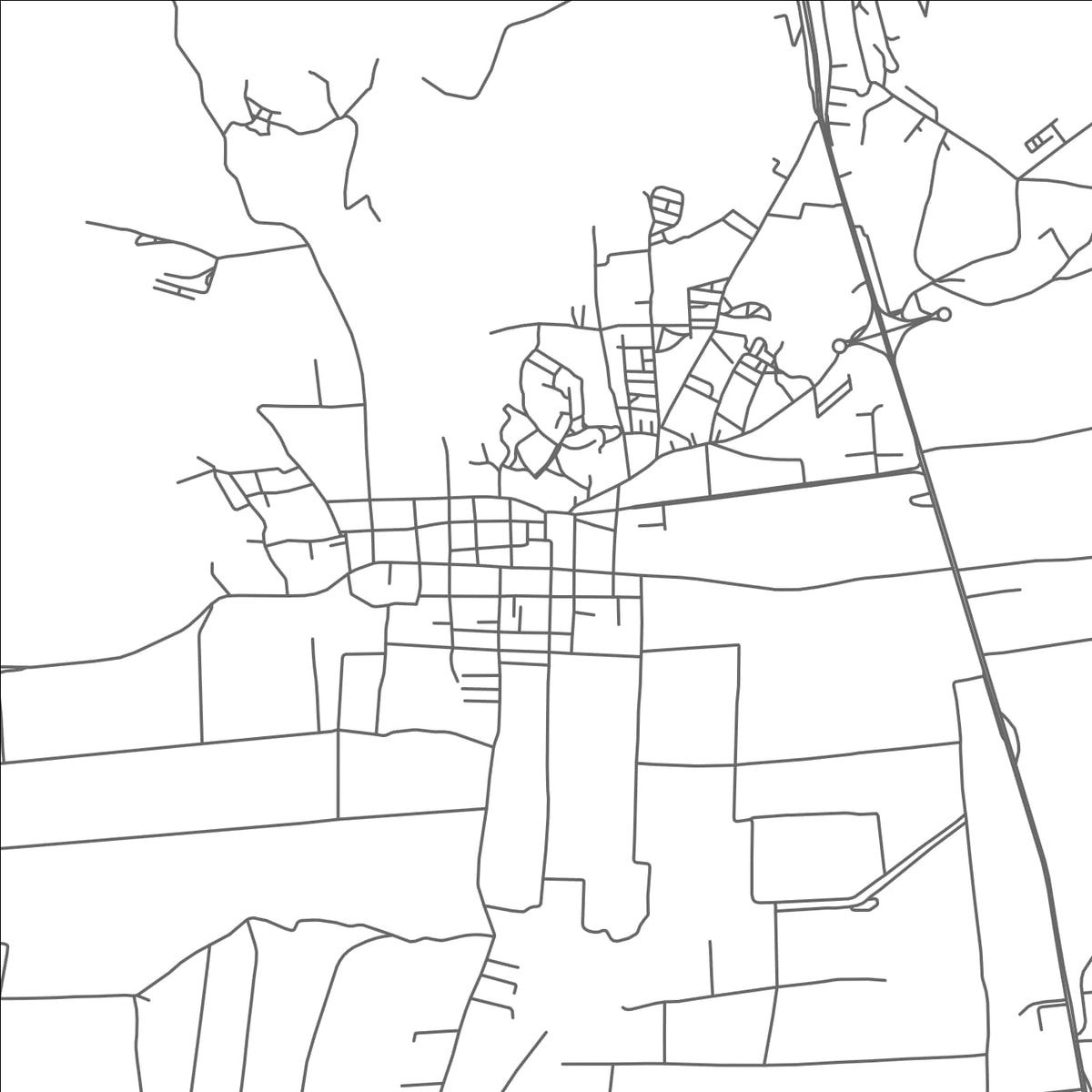 ROAD MAP OF TARIMBARO, MEXICO BY MAPBAKES
