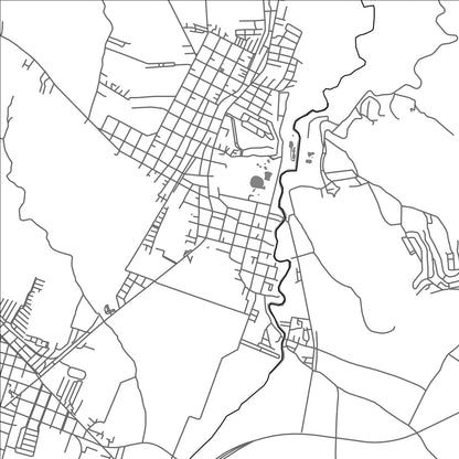 ROAD MAP OF TLAQUILTENANGO, MEXICO BY MAPBAKES