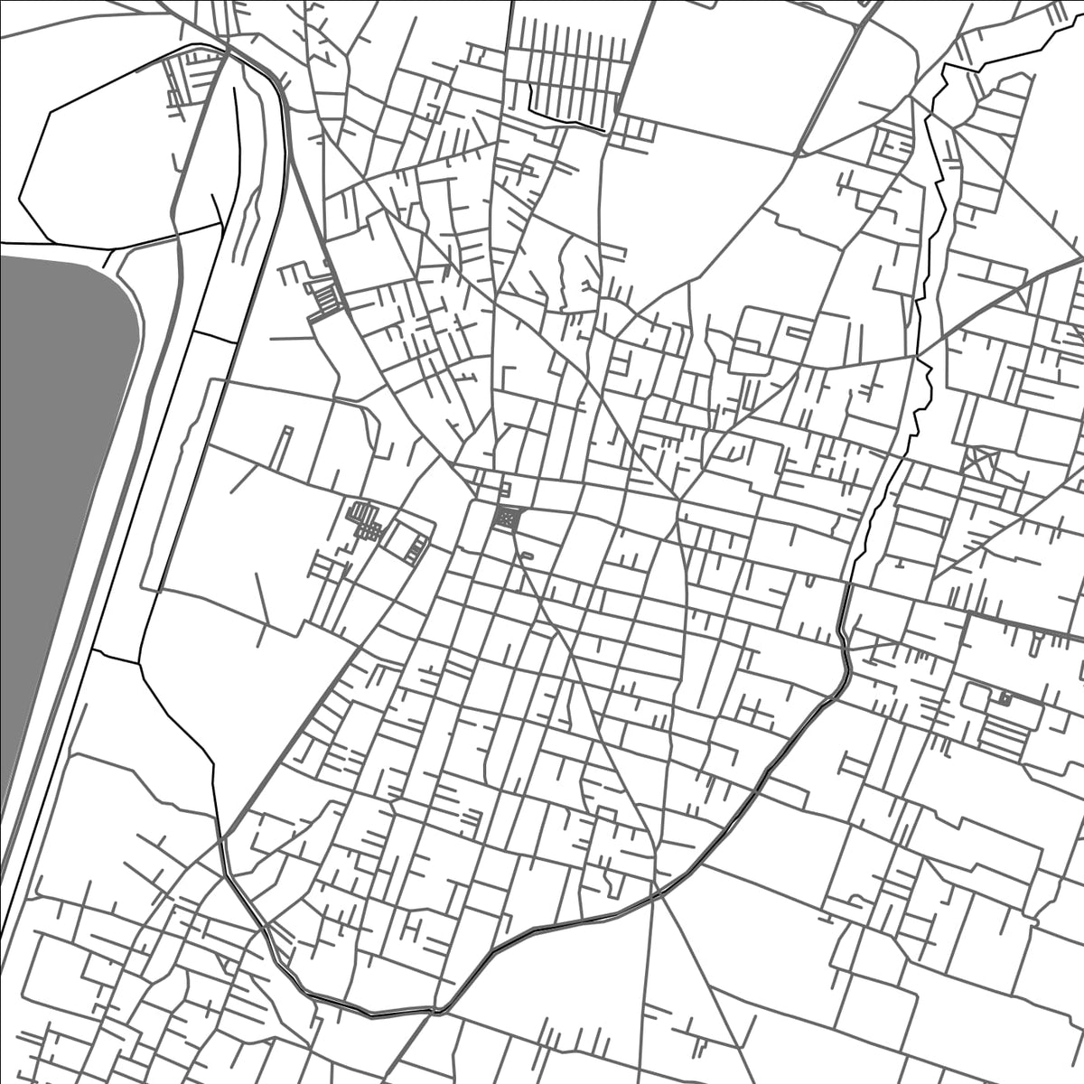 ROAD MAP OF ZUMPANGO, MEXICO BY MAPBAKES