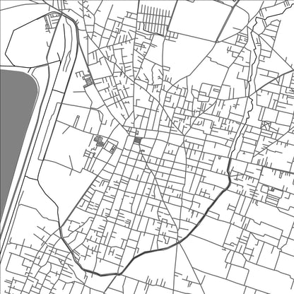 ROAD MAP OF ZUMPANGO, MEXICO BY MAPBAKES