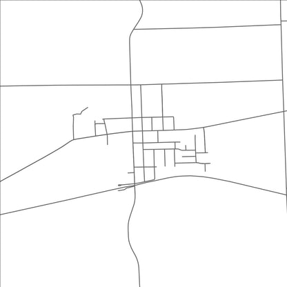 ROAD MAP OF ARMADA, MICHIGAN BY MAPBAKES