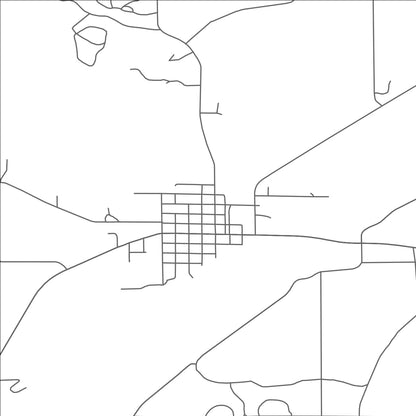 ROAD MAP OF AUGUSTA, MICHIGAN BY MAPBAKES