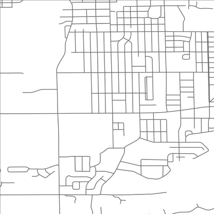 ROAD MAP OF BATTLE CREEK, MICHIGAN BY MAPBAKES