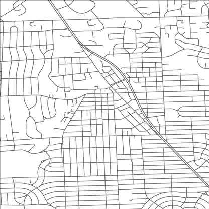 ROAD MAP OF BIRMINGHAM, MICHIGAN BY MAPBAKES