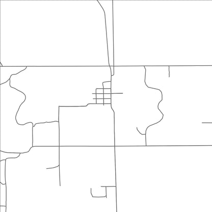 ROAD MAP OF BOON, MICHIGAN BY MAPBAKES