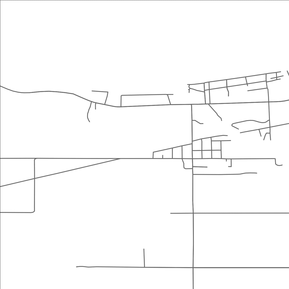 ROAD MAP OF BRIMLEY, MICHIGAN BY MAPBAKES