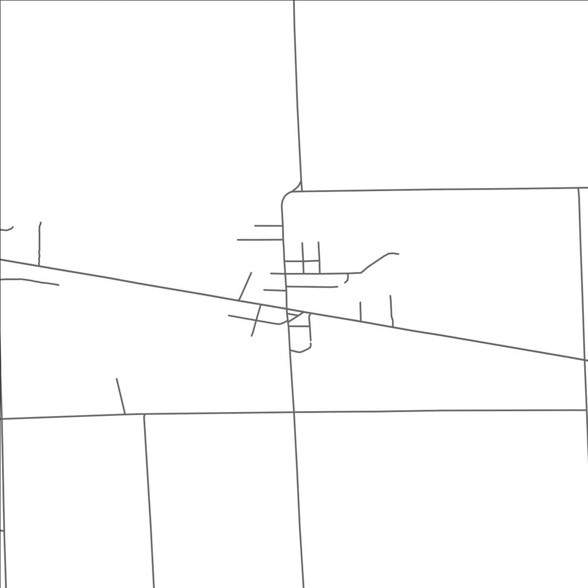 ROAD MAP OF BRITTON, MICHIGAN BY MAPBAKES