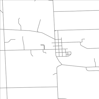 ROAD MAP OF BYRON CENTER, MICHIGAN BY MAPBAKES