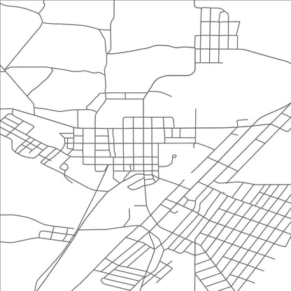 ROAD MAP OF CALUMET, MICHIGAN BY MAPBAKES