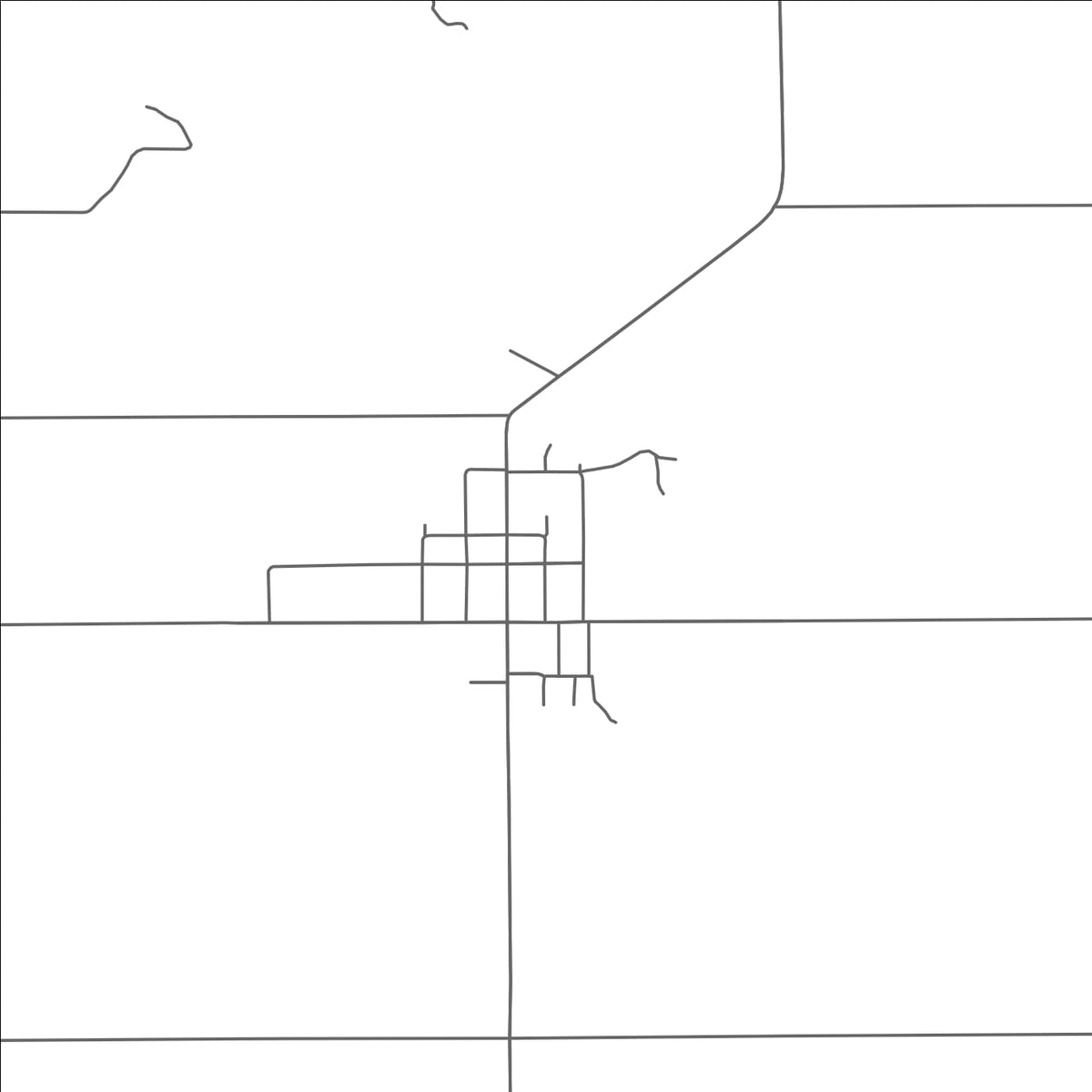 ROAD MAP OF CAMDEN, MICHIGAN BY MAPBAKES