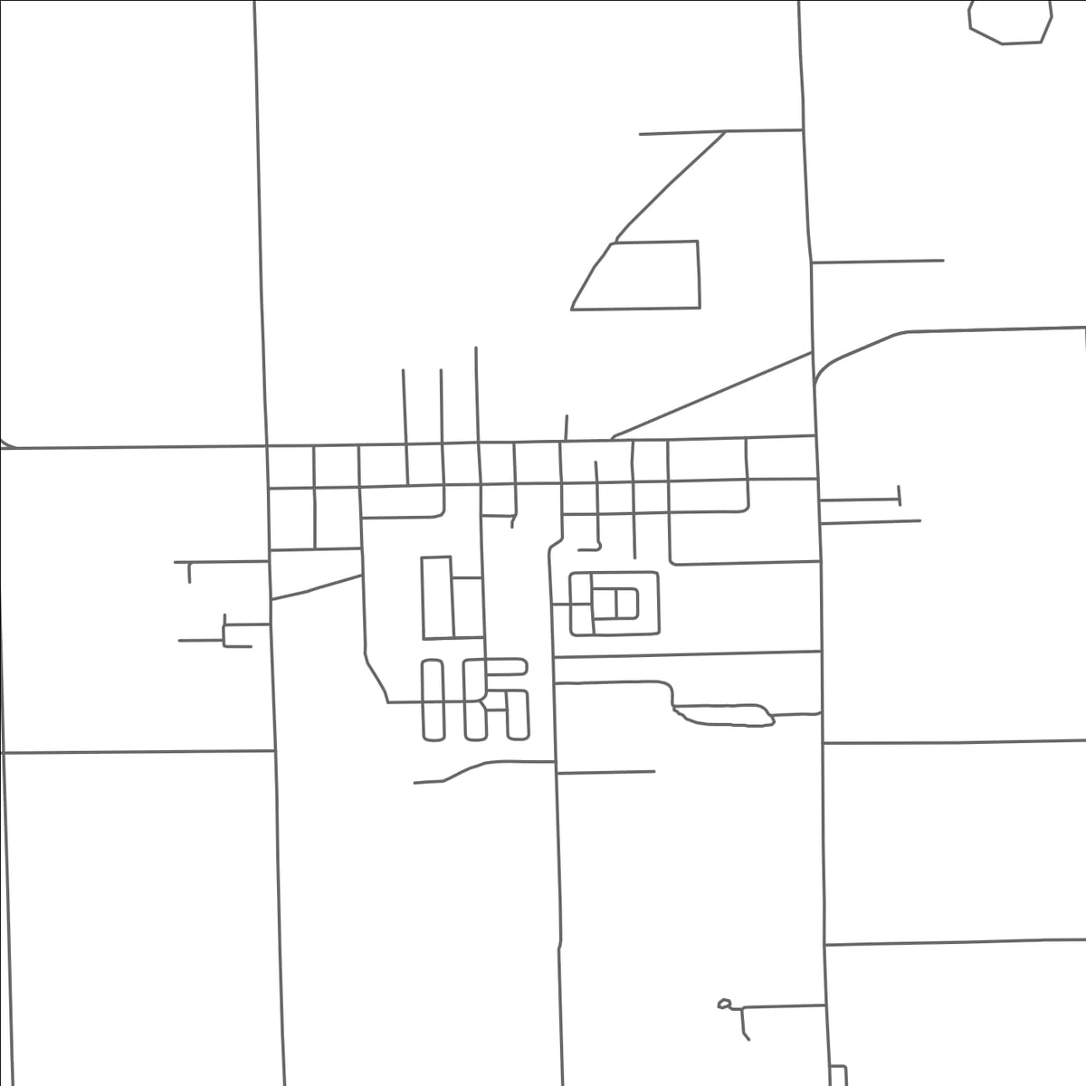 ROAD MAP OF CARLETON, MICHIGAN BY MAPBAKES