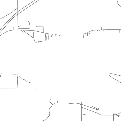 ROAD MAP OF CARP LAKE, MICHIGAN BY MAPBAKES