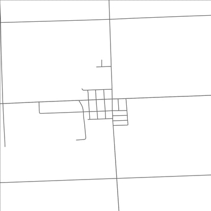 ROAD MAP OF CARSONVILLE, MICHIGAN BY MAPBAKES