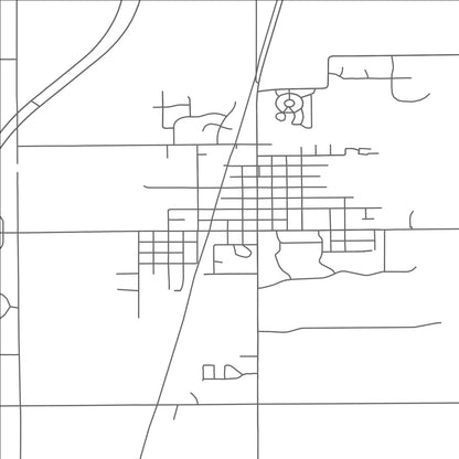 ROAD MAP OF CEDAR, MICHIGAN BY MAPBAKES