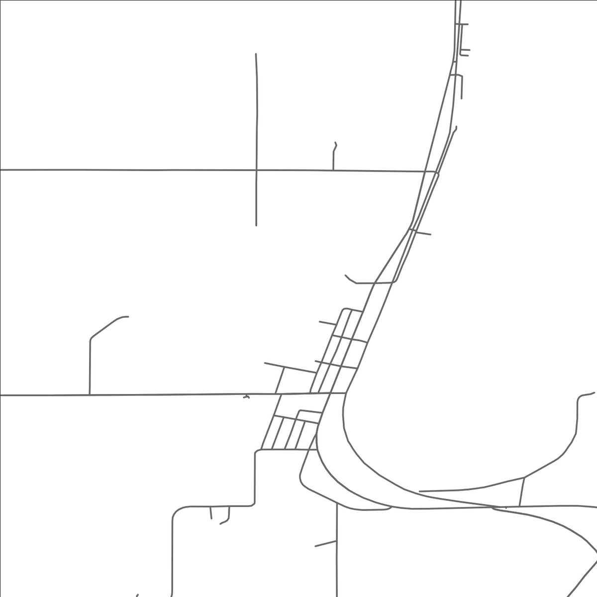 ROAD MAP OF CHASSELL, MICHIGAN BY MAPBAKES