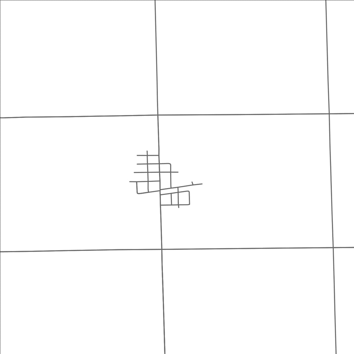 ROAD MAP OF CLAYTON, MICHIGAN BY MAPBAKES