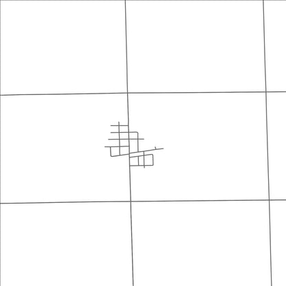 ROAD MAP OF CLAYTON, MICHIGAN BY MAPBAKES