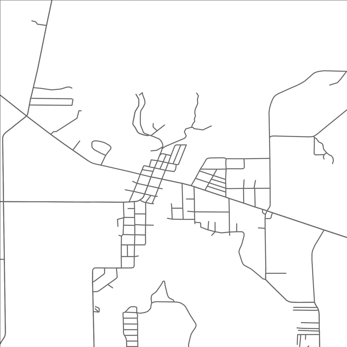 ROAD MAP OF COLON, MICHIGAN BY MAPBAKES
