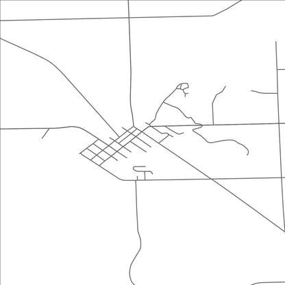 ROAD MAP OF COLUMBIAVILLE, MICHIGAN BY MAPBAKES