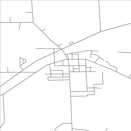 ROAD MAP OF CONCORD, MICHIGAN BY MAPBAKES