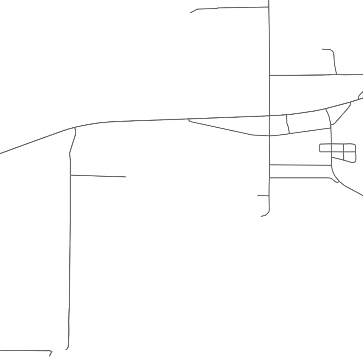 ROAD MAP OF COVINGTON, MICHIGAN BY MAPBAKES