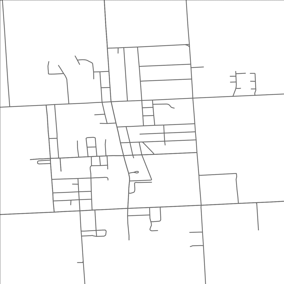 ROAD MAP OF CROSWELL, MICHIGAN BY MAPBAKES