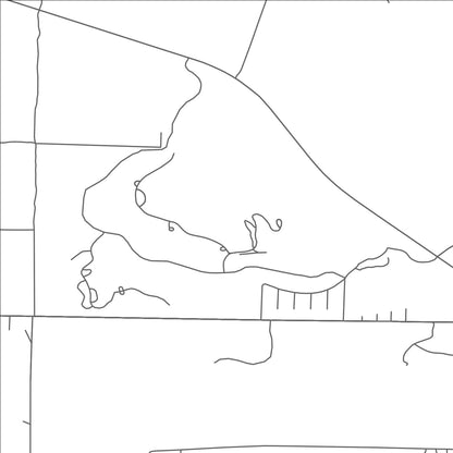 ROAD MAP OF CRYSTAL MOUNTAIN, MICHIGAN BY MAPBAKES