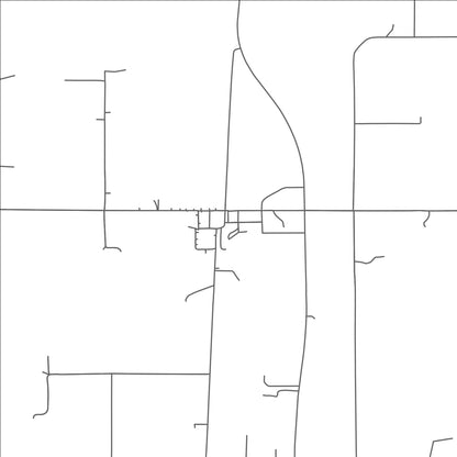 ROAD MAP OF DAGGETT, MICHIGAN BY MAPBAKES