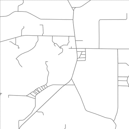 ROAD MAP OF DELTON, MICHIGAN BY MAPBAKES