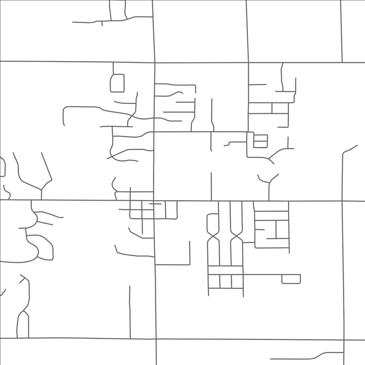 ROAD MAP OF DORR, MICHIGAN BY MAPBAKES