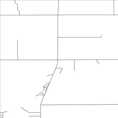 ROAD MAP OF DOWLING, MICHIGAN BY MAPBAKES
