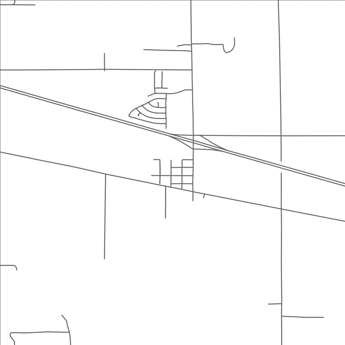 ROAD MAP OF EAGLE, MICHIGAN BY MAPBAKES