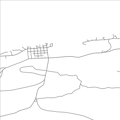 ROAD MAP OF EAGLE HARBOR, MICHIGAN BY MAPBAKES