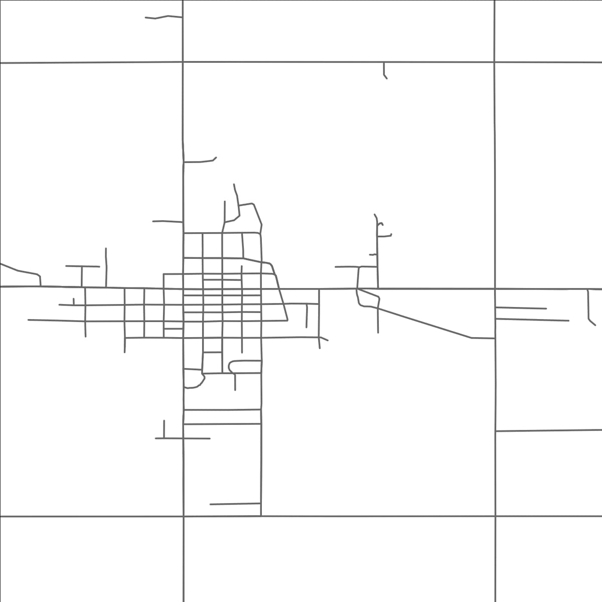 ROAD MAP OF EDMORE, MICHIGAN BY MAPBAKES